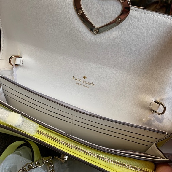 Authentic Kate Spade leather turnlock Crosb/wallet - Picture 9 of 11